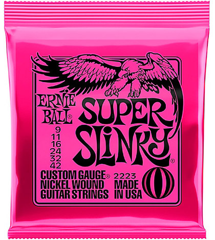 ERNIE BALL Super Slinky 0,09 2223.    