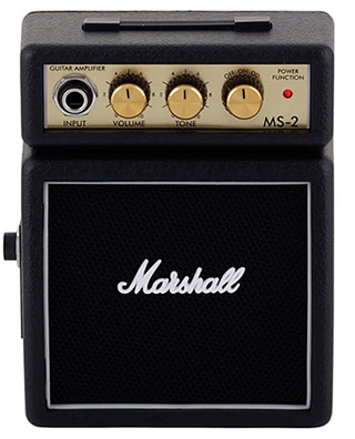--    Marshall MS-2 Mini Amp.