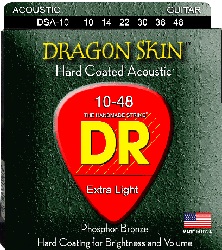    DR DRAGON SKIN DSA-10(10-48) The Invisible Gold Coating Phosphor Bronze    