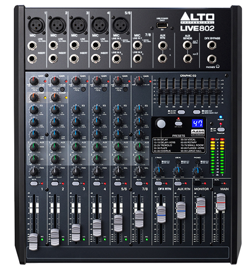   ALTO LIVE802.   8 Channel