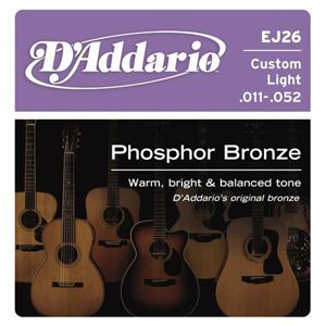    D Addario  EJ-26 Phosphor Bronze    