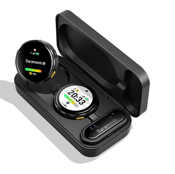 Saramonic BlinkMe U2 | 2.4GHz Wireless Smart Microphone with Touchscreen