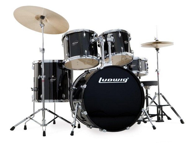 Ludwig LC-125 Accent Combo Power Black.  