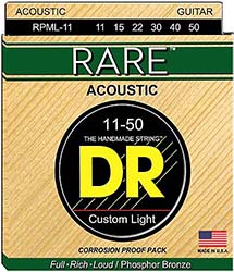 DR RARE   Phosphor Bronze  RPML-11  ( 11-50 )    