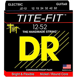 Ηλεκτρικής Κιθάρας Χορδές DR TITE-FIT JZ-12 (12-52) Σετ Χορδές ηλεκτρικής κιθάρας