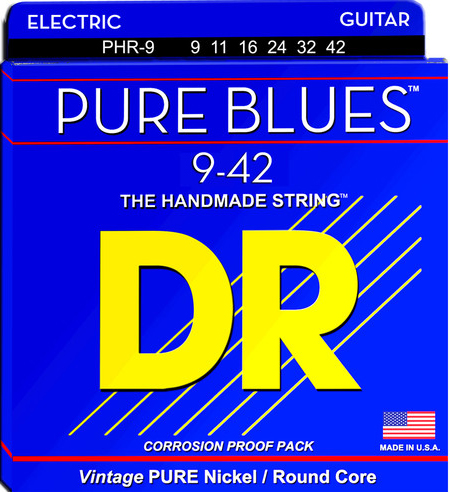 Ηλεκτρικής Κιθάρας Χορδές DR PURE- BLUES. PHR-9   9-42 Σετ Χορδές ηλεκτρικής κιθάρας