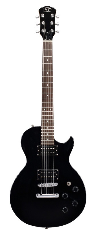 Ηλεκτρική κιθάρα Les Paul Jack and Danny LPS-FLAG Black