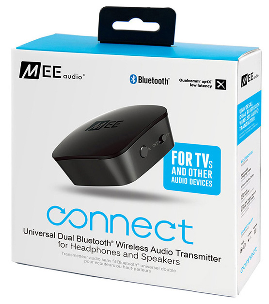 A   Bluetooth    TV PC. MEE Wireless Audio Transmitter AF-T1-BK-MEE.