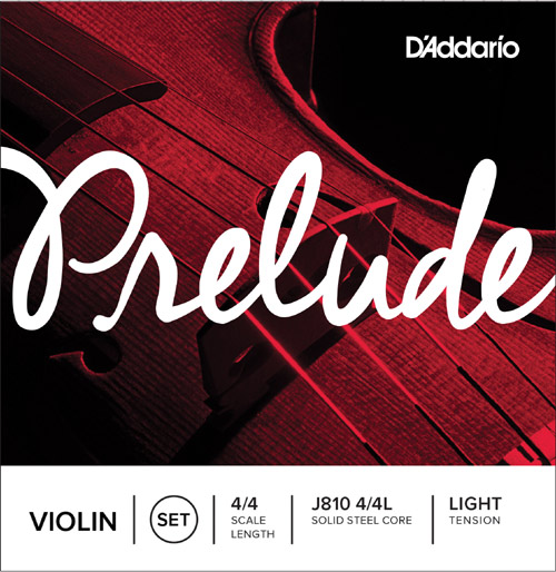  , , , , Ukulele,  DAddario J810-4/4LT Prelude Violin Light tension.