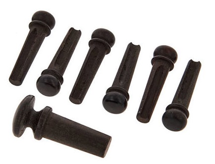 Ανταλλακτικά Μουσικών οργάνων DAddario Planet Waves PWPS1 Ebony. 7 ΣΦΗΝΕΣ ΣΕΤ ΑΚΟΥΣΤΙΚΗΣ ΚΙΘΑΡΑΣ