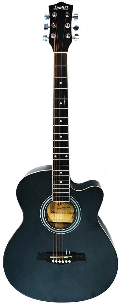Ηλεκτροακουστική Κιθάρα Daniel CF-3000C EQ Black. Active EQ 9V Battery και Tuner