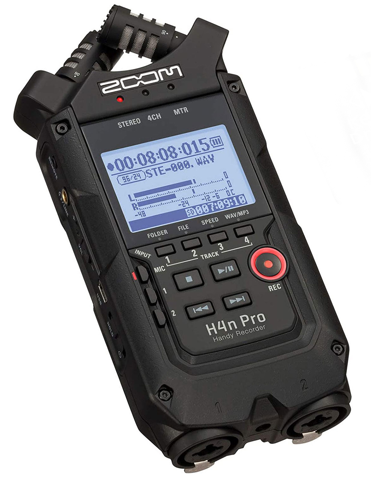 ZOOM H4N PRO BLACK Handy Recorder ZOOM Handy Recorders & Multi Track