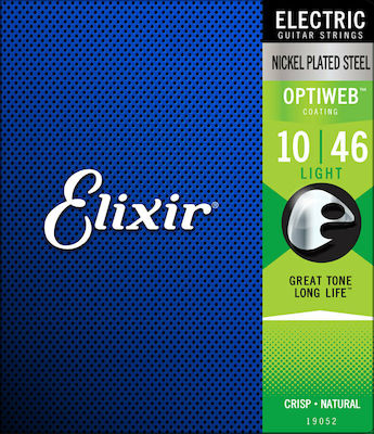 Ηλεκτρικής Κιθάρας Χορδές ELIXIR 19052 Optiweb Χορδές Ηλεκτρικής Κιθάρας
