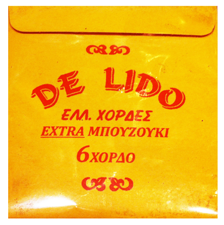 Χορδές Σέτ Μπουζουκιού -Μπαγλαμά Χορδές Σέτ Μπουζουκιού De-Lido. 6-χορδο.