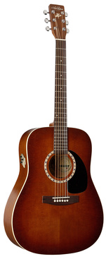 Ακουστικές Κιθάρες Art & Lutherie Art & Lutherie Ηλεκτροακουστική κιθάρα CS23608 CEDAR ANT BURST QUANTUM