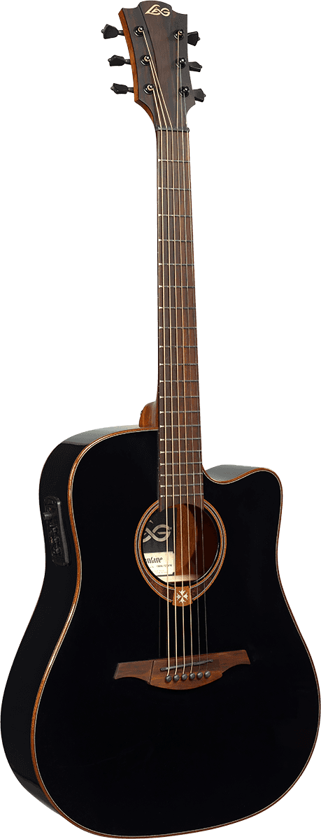    LAG Tramontane T118DCE Cutaway Black