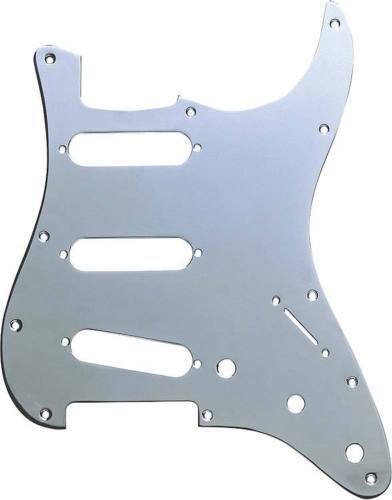 Ανταλλακτικά Μουσικών οργάνων Fender Morn Style Pickguard Strat Chrome 1-Ply 11-Hole