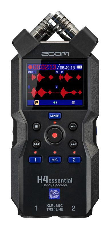 Ψηφιακές Συσκευές Εγγραφής Ηχου Zoom H4essential - Compact 32-Bit Float Recording
