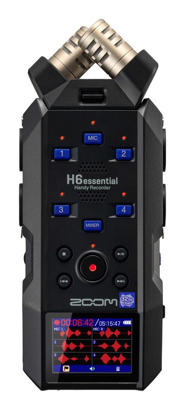 Ψηφιακές Συσκευές Εγγραφής Ηχου Zoom H6essential - Compact 32-Bit Float Recording