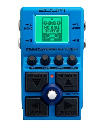 Zoom MS-70CDR+ Multi-Effects Unit for Electric Guitar