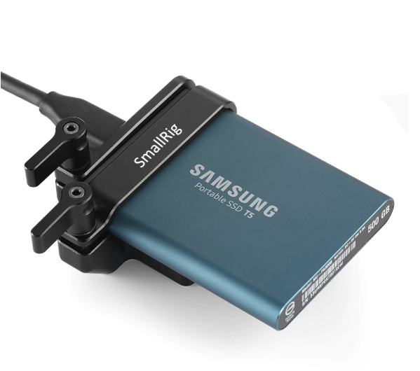 VIDEO ACCESSORIES SmallRig 2245B Mount for Samsung T5 SSD BMPCC 4K/6K and Z CAM