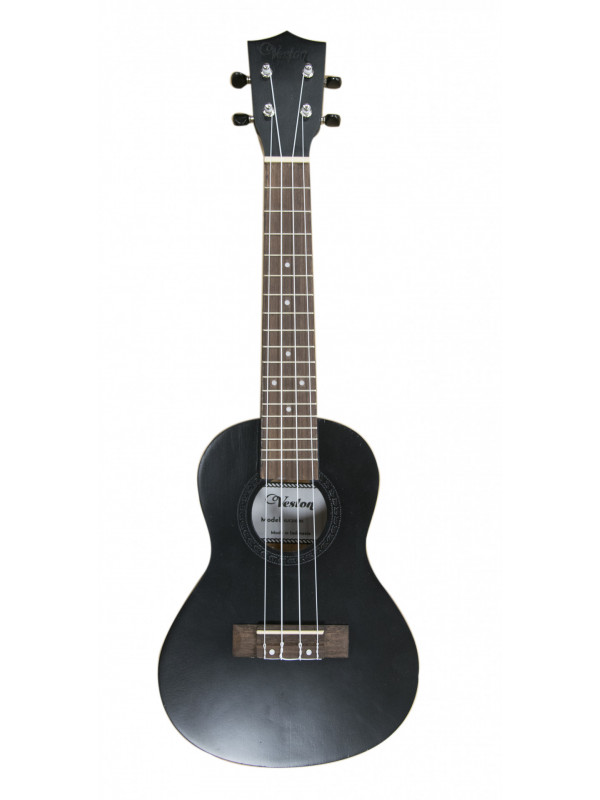 Ukulele Ukulele Vestone KUC100 BLACK CORCERT