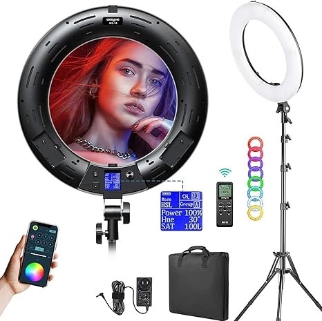 Weeylite WE-10S Full RGB Ringlight 18 inch
