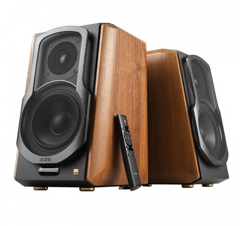 Edifier S1000MKII Αυτοενισχυόμενα Ηχεία 2 Δρόμων Bluetooth 120W (Ζεύγος) Brown