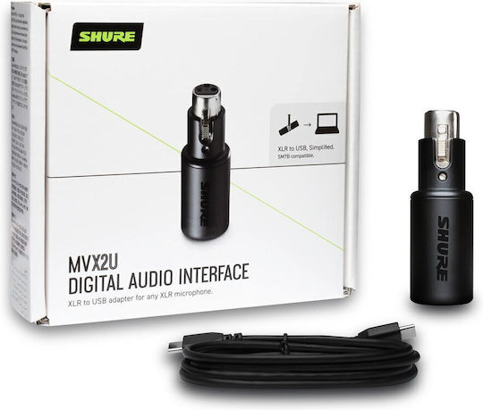 shure MVX2U MOTIV XLR  TO USB ADAPTER