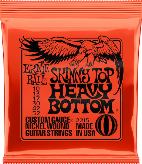 Ernie Ball 2215 Skinny Top Heavy Bottom 10-52 Σετ χορδές Ηλεκτρικής Κιθάρας
