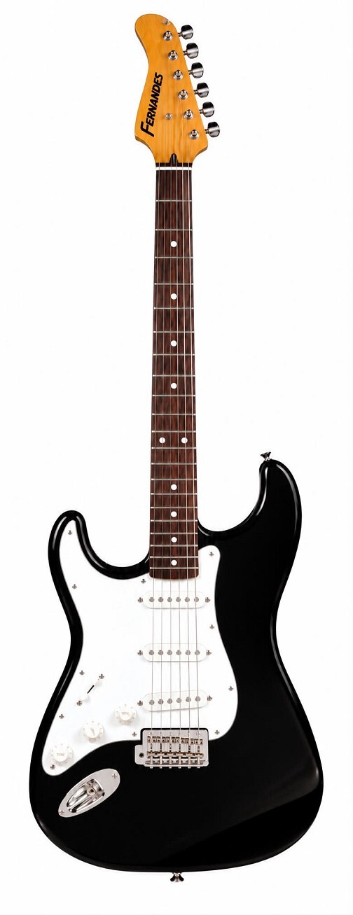 Κιθάρες Fernandes LE-1 LH BLACK Αριστερή. Ηλεκτρική κιθάρα. MADE IN JAPAN