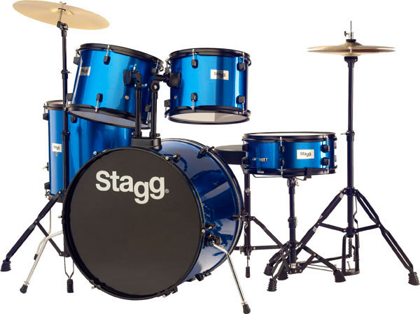 Stagg Drums Σέτ Ντράμς STAGG TIM-122B Blue