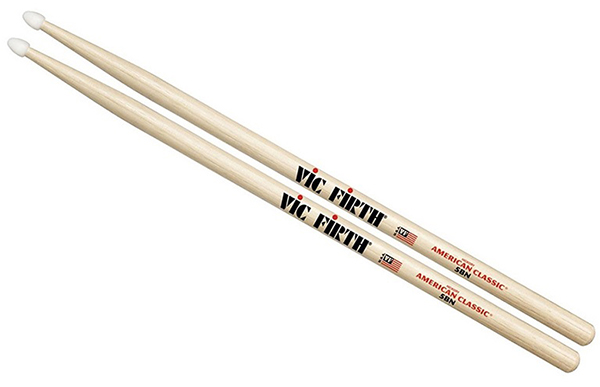 Μπαγκέτες για DRUMS Vic Firth 5BN Nylon Μπαγκέτες.