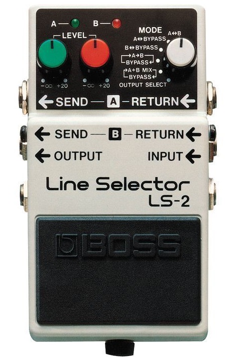 Boss Pedals-Effect Processor BOSS LS-2 Line Selector Πετάλι