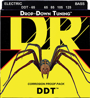 Μπάσου Χορδές DR Drop- Down Tuning. DDT-65 4-ΧΟΡΔΟΥ (65-125) Σετ Χορδές μπάσσου