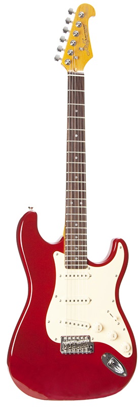 Ηλεκτρικές Κιθάρες Jack & Danny Ηλεκτρική κιθάρα Strat Jack and Danny RE-Standard RED