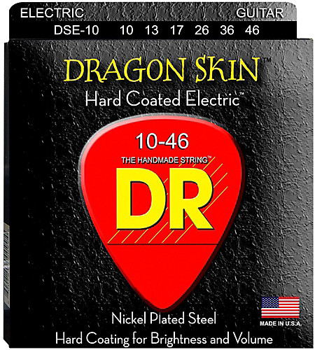 Ηλεκτρικής Κιθάρας Χορδές DR DRAGON SKIN The Hi-Performance Coating  DSE-10 ( 10-46 )