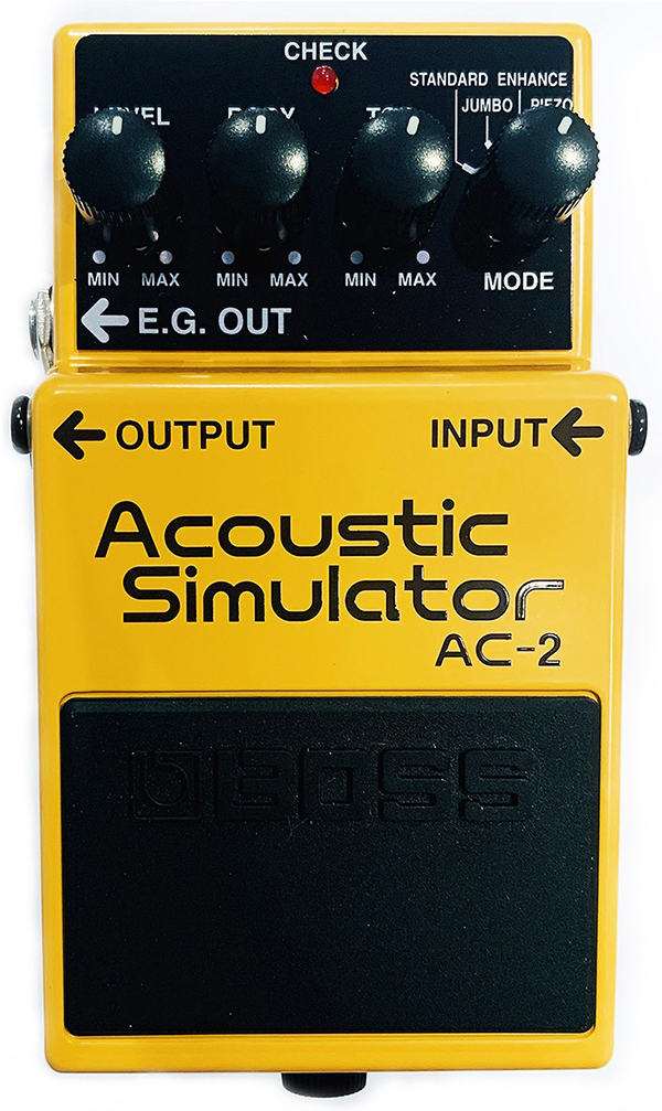 Boss Pedals-Effect Processor BOSS AC-2 Acoustic Simulator Πετάλι