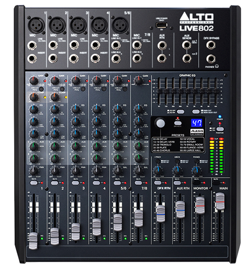 ALTO LIVE802.   8 Channel