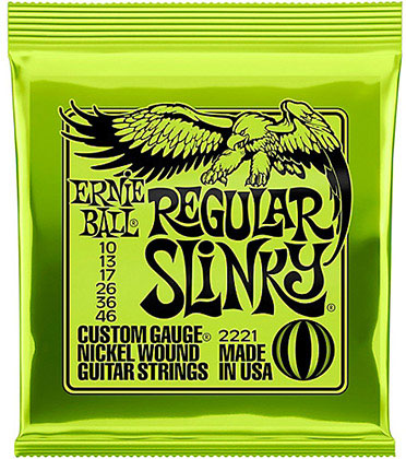 Ηλεκτρικής Κιθάρας Χορδές ERNIE BALL Regural Slinky 0,10 2221 Σετ χορδές Ηλεκτρικής Κιθάρας