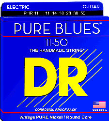 Ηλεκτρικής Κιθάρας Χορδές DR PURE- BLUES. PΗR-11   11-50 Σετ Χορδές ηλεκτρικής κιθάρας