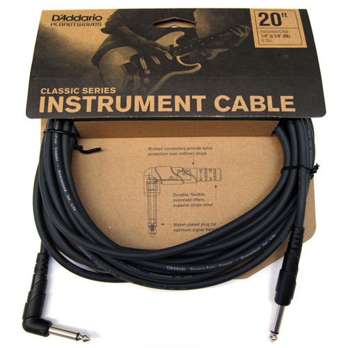 Καλώδια-Οργάνων-Μικροφώνων Καλώδιο DAddario Planet Waves PW-CGTRA-20