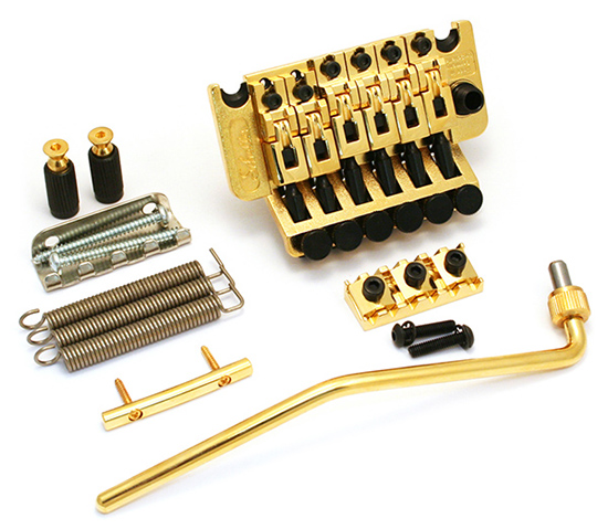 Ανταλλακτικά Μουσικών οργάνων Schaller tremolo Double Locking FR complete set with Nut R2.
