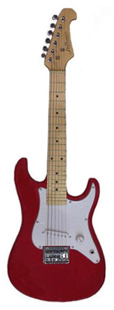 Ηλεκτρικές Κιθάρες Jack & Danny Ηλεκτρική κιθάρα Strat Mini 3/4 Jack and Danny RE-EG1 Κόκκινο.