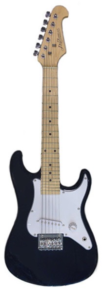 Ηλεκτρικές Κιθάρες Jack & Danny Ηλεκτρική κιθάρα Strat Mini 3/4 Jack and Danny RE-EG1 Μάυρη.