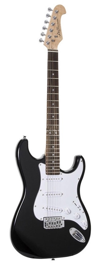 Ηλεκτρικές Κιθάρες Jack & Danny Ηλεκτρική κιθάρα Strat Jack and Danny RE-Standard Black