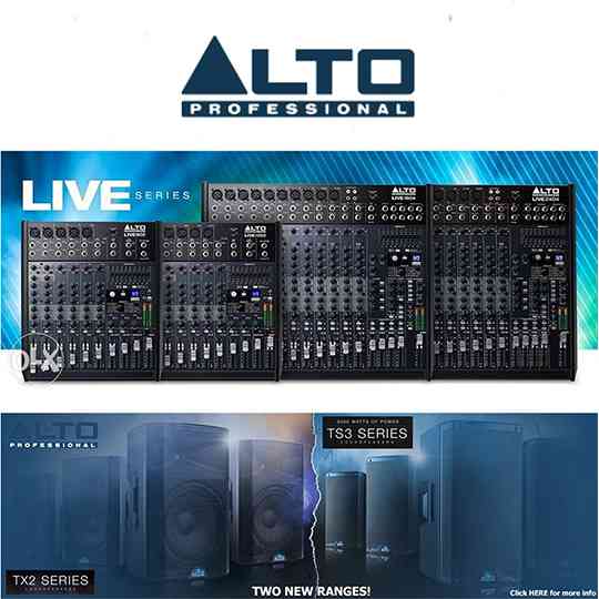Alto Sound Ηχεία, Μίξερ