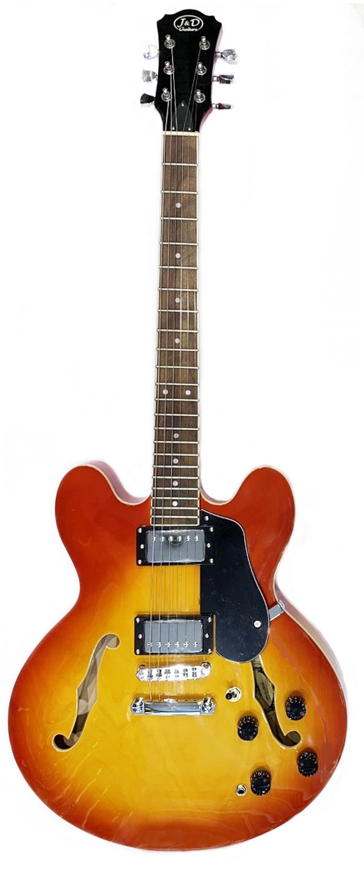 Ηλεκτρική κιθάρα Jack and Danny  Semi Hollow JD-SH10 HB