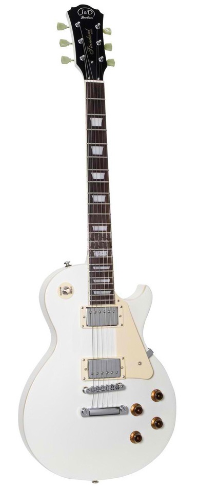 Ηλεκτρικές Κιθάρες Jack & Danny Ηλεκτρική κιθάρα Les Paul Standard Jack and Danny LPS-50 White