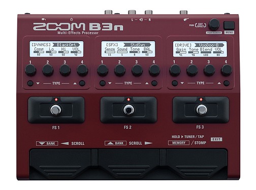 Πολυεφέ Ηλεκτρικού Μπάσου ZOOM B3N